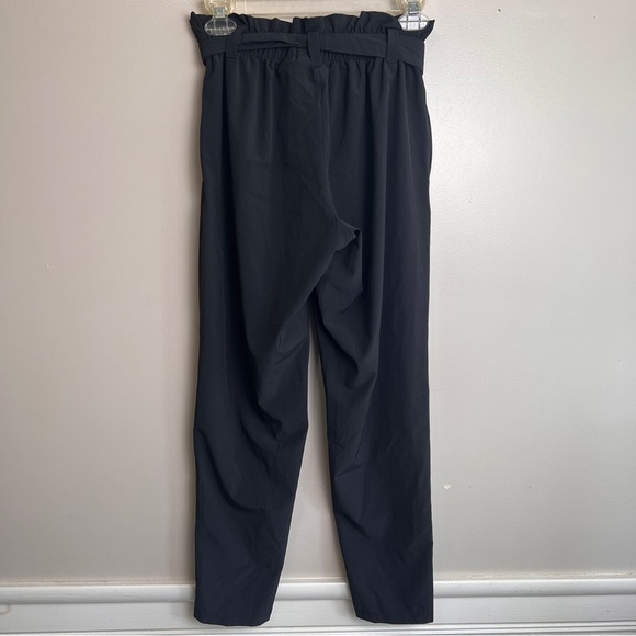 32 Degrees Cool Black Lightweight Pants Elastic Waist Belt Pockets Size XS EUC - Picture 4 of 6